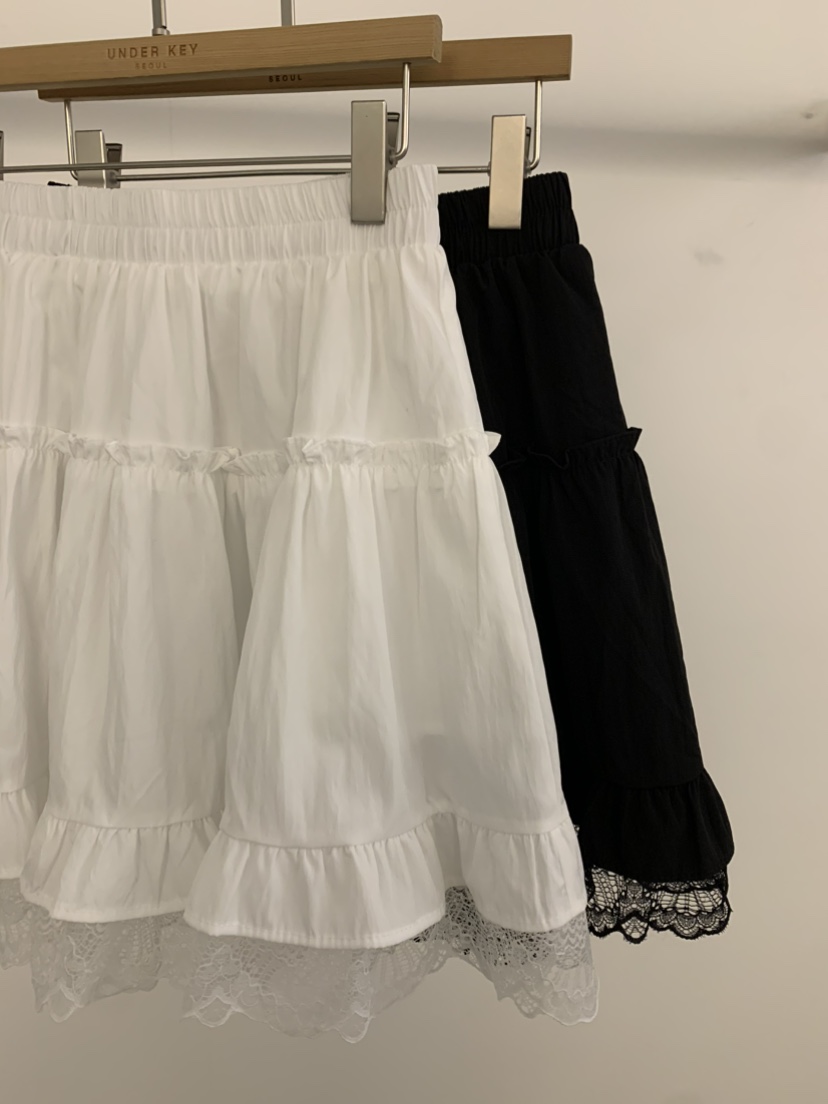 UNDER KEY直郵韓國代購㊣女裝新品時尚推薦休閑熱賣人氣短裙UNDER KEY短裙
