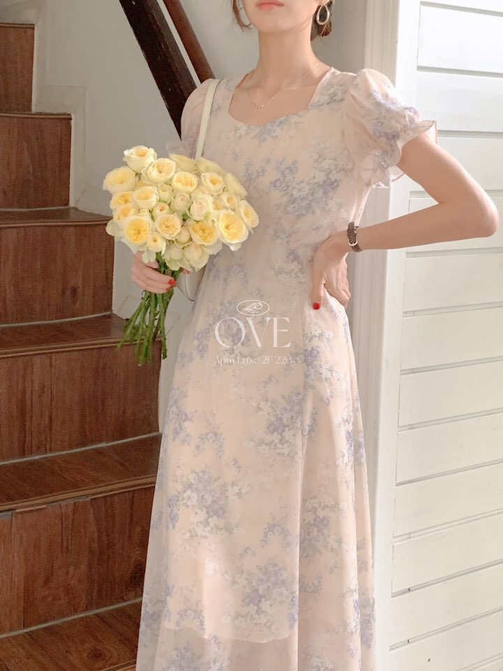 OVE韓國直郵㊣女裝新款人氣25春夏熱賣推薦休閑時尚連衣裙OVE連衣裙