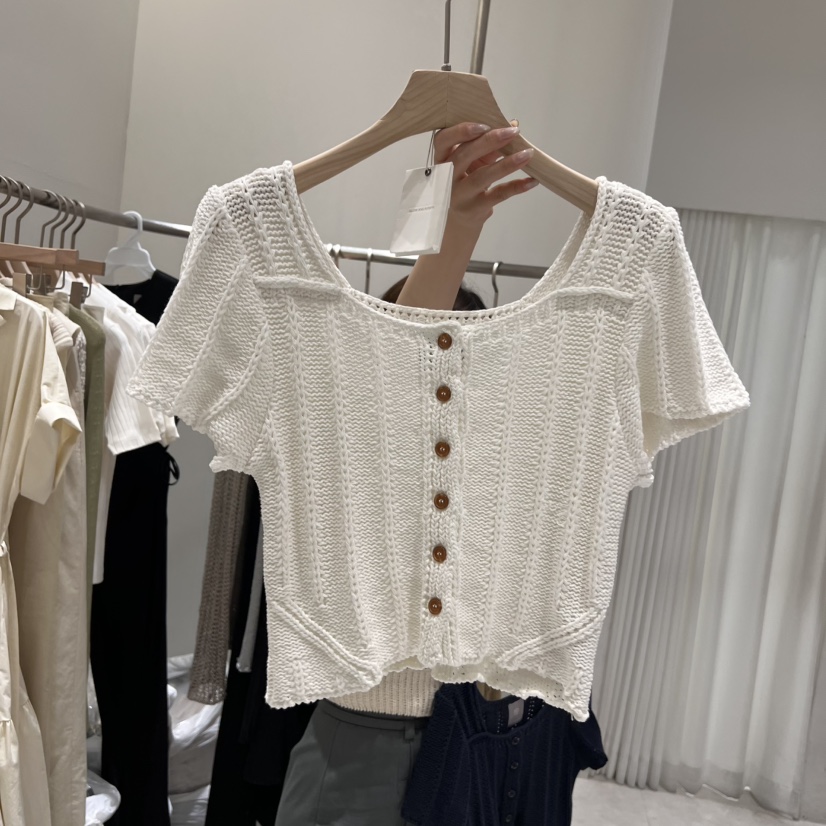 GLOW AND NYMPH韓國㊣直郵東大門代購女裝新品人氣針織衫開衫GLOW AND NYMPH針織衫