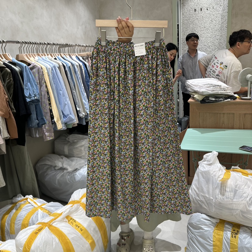 DELI JENNY直郵韓國代購㊣女裝新款熱賣推薦休閑時尚25春夏長裙DELI JENNY長裙
