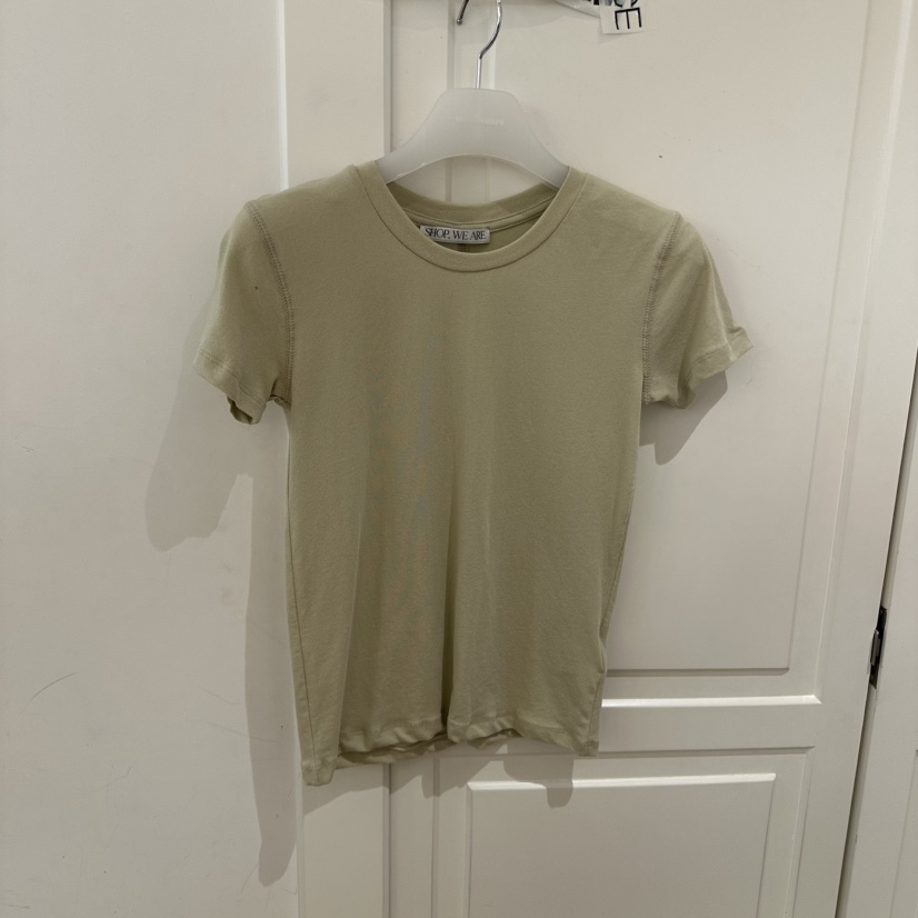 WE ARE/WELOVER韓國直郵㊣東大門實拍女裝新品休閑熱賣T恤SHOP_WE ARET恤圖色2