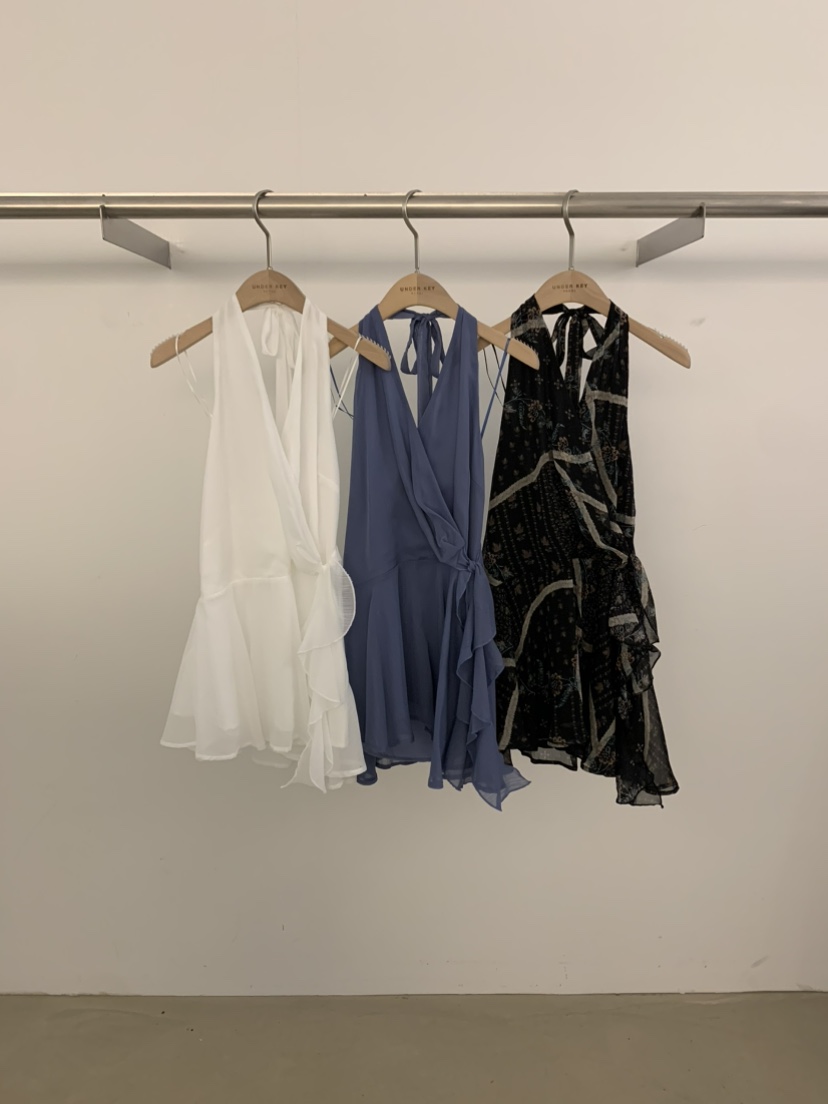 UNDER KEY韓國㊣直郵東大門代購女裝新品25春夏人氣吊帶背心UNDER KEY吊帶/背心