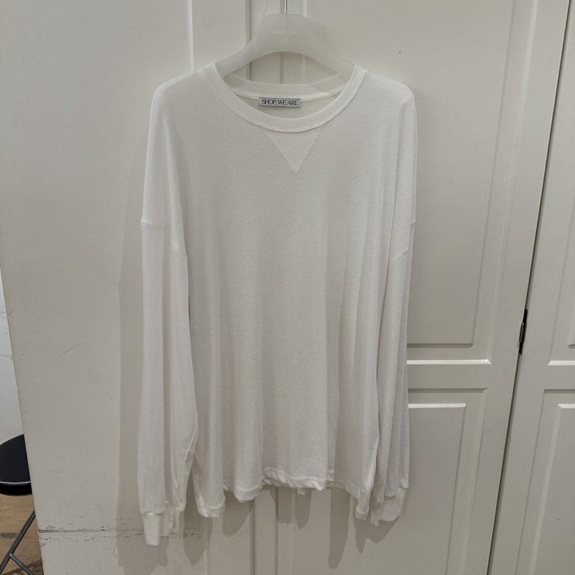 WE ARE/WELOVER直郵韓國代購㊣女裝新款25春夏休閑長袖T恤SHOP_WE ARE長袖T恤