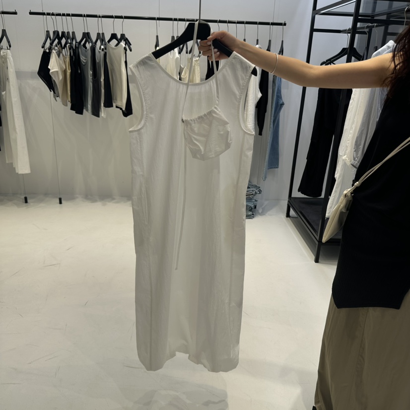 OSOO直郵韓國代購㊣女裝新品25春夏推薦人氣連衣裙含包套裝OSOO連衣裙圖色2