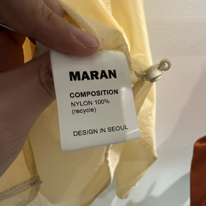 MARAN-P韓國直郵㊣東大門實拍女裝新品推薦時尚熱賣夾克插肩MARAN夾克