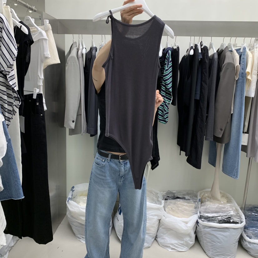 NUTPLAN韓國㊣直郵東大門代購女裝新款25春夏熱賣推薦吊帶背心NUTPLAN吊帶/背心