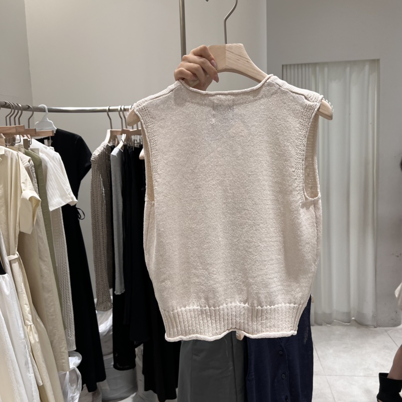 GLOW AND NYMPH韓國直郵㊣女裝新品人氣時尚25春夏推薦馬甲GLOW AND NYMPH馬甲