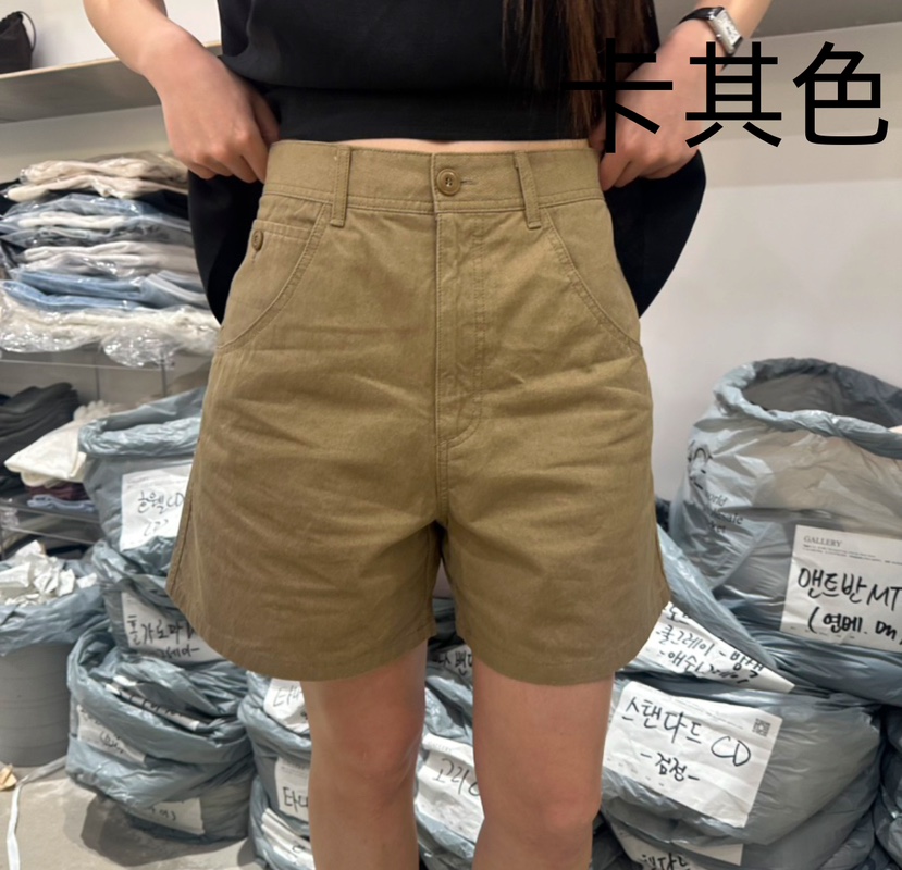 GALLERY-P韓國直郵㊣東大門實拍女裝新品25春夏推薦熱賣短褲GALLERY短褲圖色2