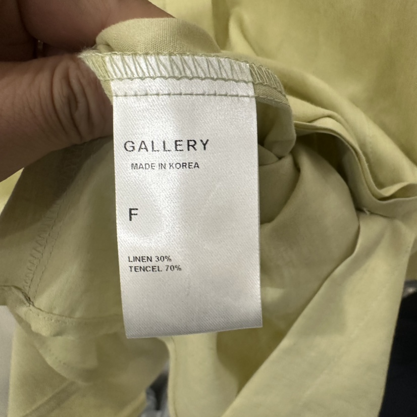 GALLERY-P直郵韓國代購㊣女裝新品時尚人氣熱賣襯衫蕾絲衫GALLERY襯衫/蕾絲衫