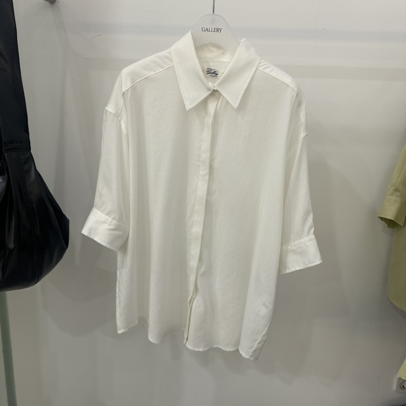 GALLERY-P直郵韓國代購㊣女裝新品時尚人氣熱賣襯衫蕾絲衫GALLERY襯衫/蕾絲衫圖色2