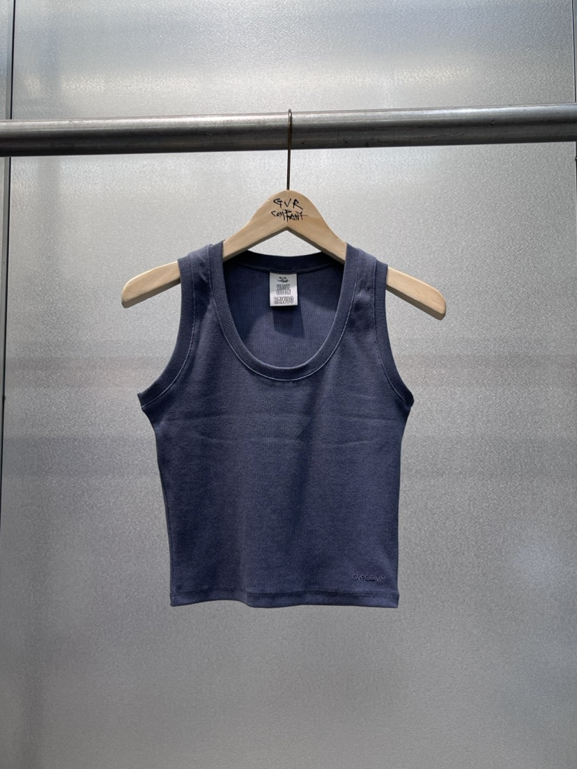 GVR COMPANY直郵韓國代購㊣女裝新品人氣25春夏吊帶背心短款GVR-COMPANY吊帶/背心圖色2