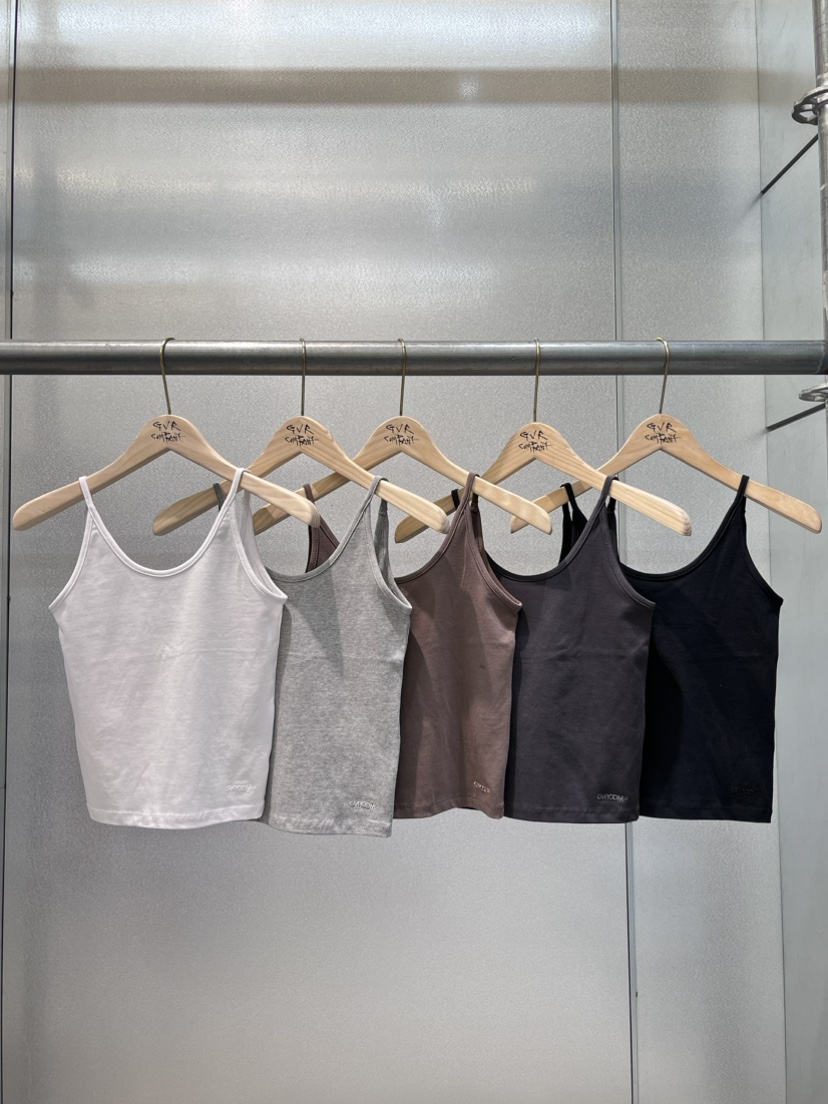 GVR COMPANY韓國㊣直郵東大門代購女裝新品休閑時尚吊帶背心GVR-COMPANY吊帶/背心