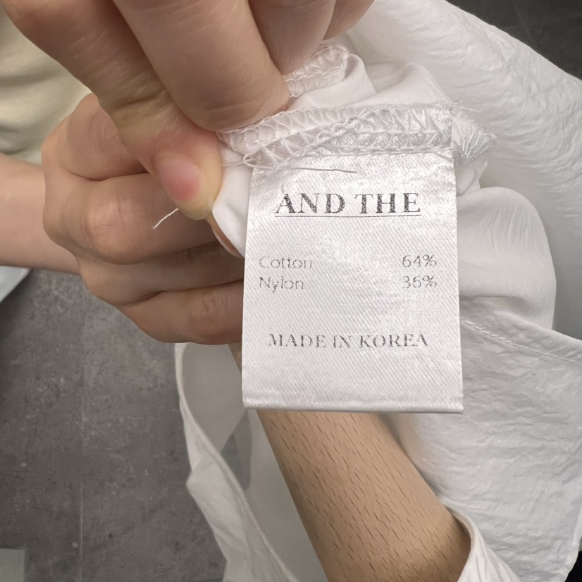 AND THE直郵韓國代購㊣女裝新品推薦人氣休閑熱賣吊帶背心AND THE吊帶/背心