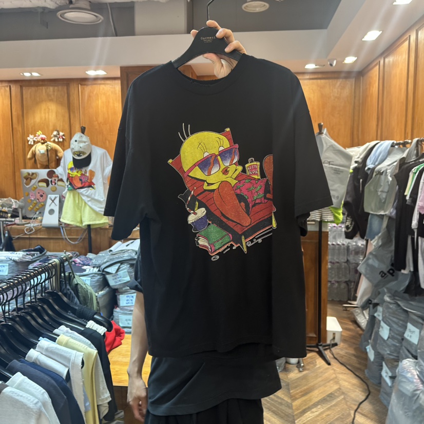 GARMENT-P直郵韓國代購㊣女裝新款熱賣推薦人氣25春夏時尚T恤GARMENTT恤圖色2