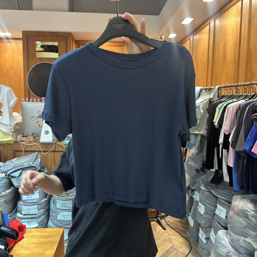 GARMENT-P韓國直郵㊣女裝新品25春夏熱賣推薦時尚休閑人氣T恤GARMENTT恤圖色2