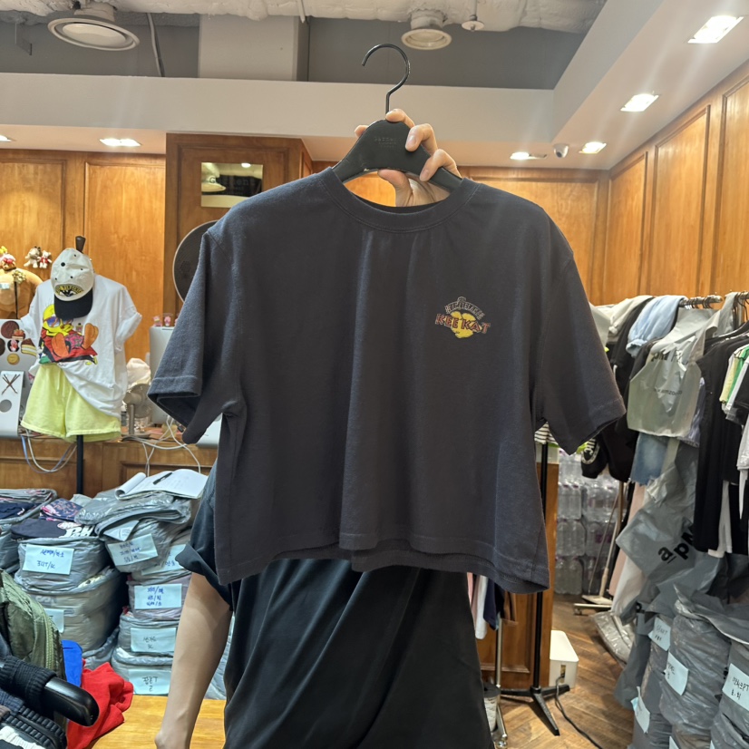 GARMENT-P韓國直郵㊣東大門實拍女裝新品時尚人氣25春夏T恤GARMENTT恤圖色2