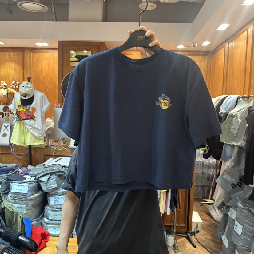 GARMENT-P韓國直郵㊣東大門實拍女裝新品時尚人氣25春夏T恤GARMENTT恤圖色3
