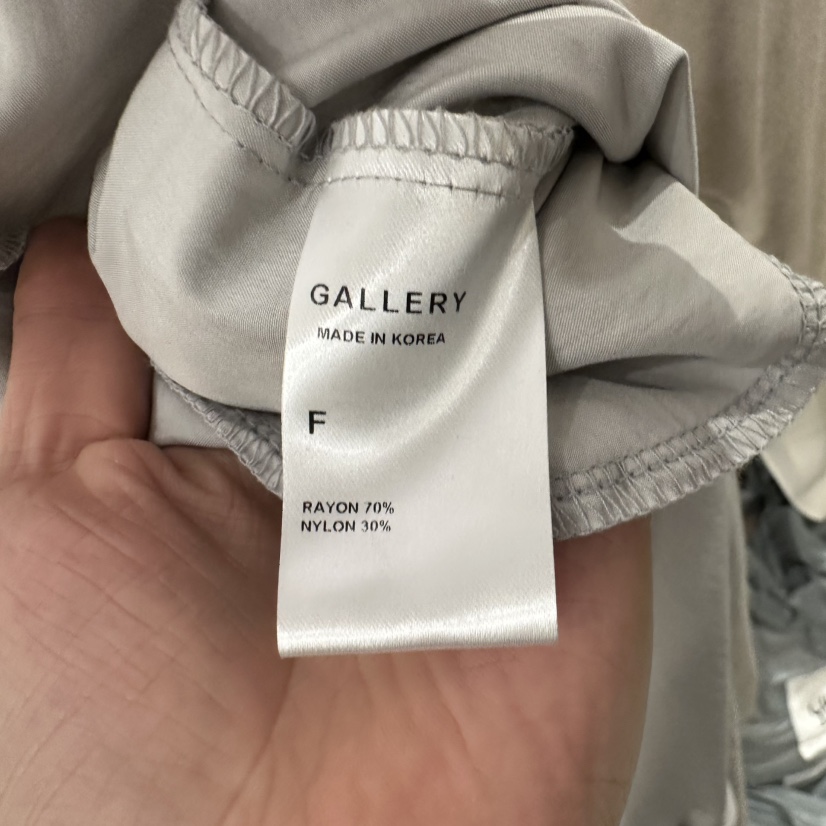 GALLERY-P韓國直郵㊣女裝新品推薦熱賣休閑人氣25春夏連衣裙GALLERY連衣裙