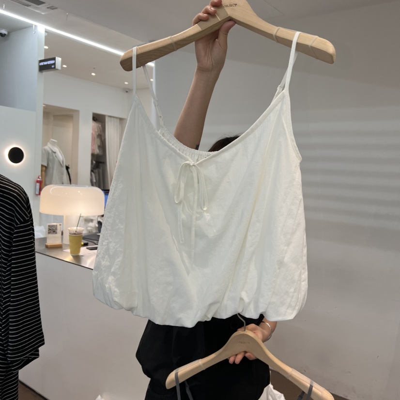 OBJECT韓國直郵㊣東大門實拍女裝新品熱賣吊帶背心不含內搭OBJECT吊帶/背心