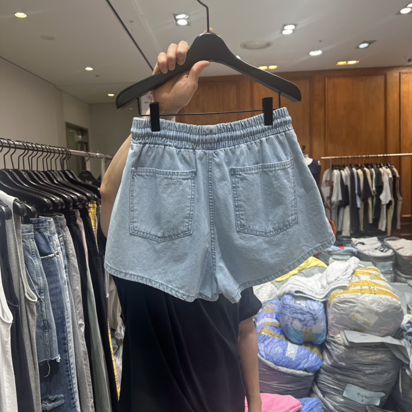 GARMENT-P韓國㊣直郵東大門代購女裝新品休閑25春夏短褲綁帶GARMENT短褲