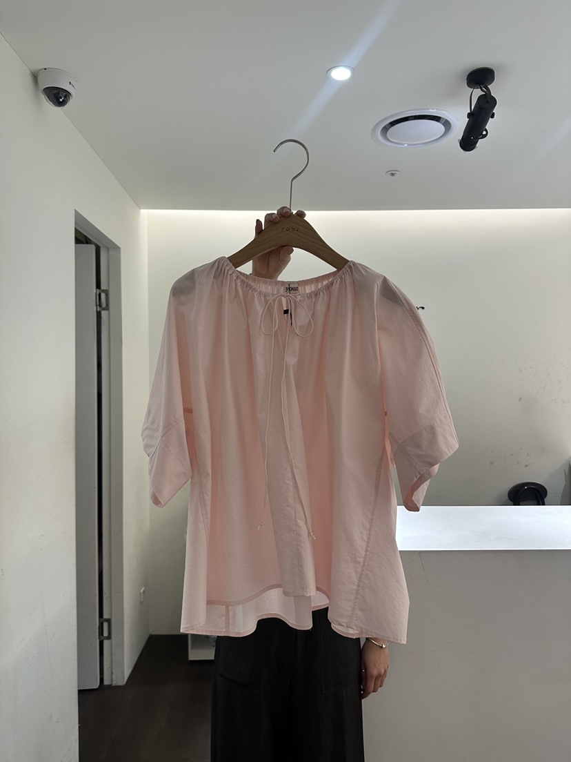YOUR-P韓國直郵㊣東大門實拍女裝新品熱賣休閑25春夏襯衫蕾絲衫YOUR-P襯衫/蕾絲衫圖色3