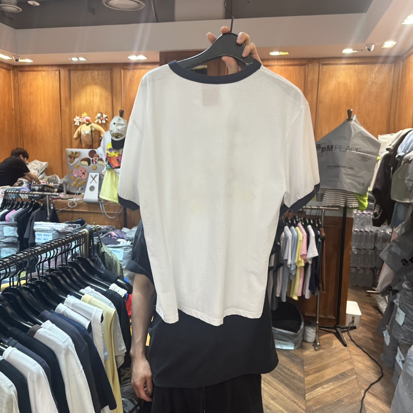 GARMENT-P韓國㊣直郵東大門代購女裝新款25春夏時尚休閑T恤GARMENTT恤