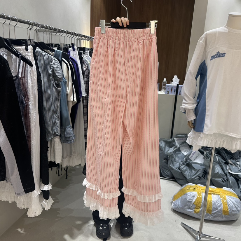 LUMEN-P直郵韓國代購㊣女裝新款時尚25春夏熱賣人氣休閑褲LUMEN-P休閑褲