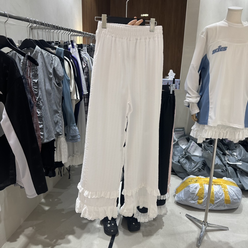 LUMEN-P直郵韓國代購㊣女裝新款時尚25春夏熱賣人氣休閑褲LUMEN-P休閑褲圖色3