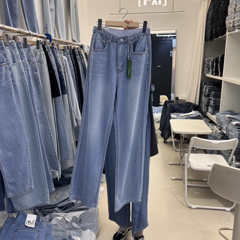 PAI直郵韓國代購㊣女裝新品時尚推薦休閑25春夏熱賣人氣牛仔褲PAI牛仔褲