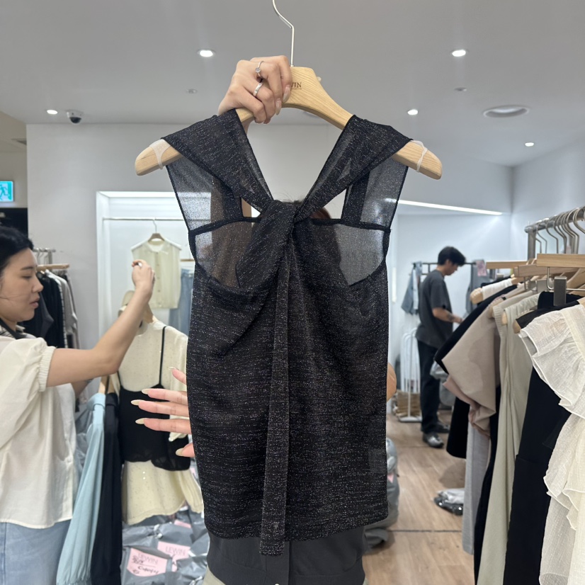 LEWIN韓國㊣直郵東大門代購女裝新品休閑推薦時尚人氣吊帶背心LEWIN吊帶/背心圖色3