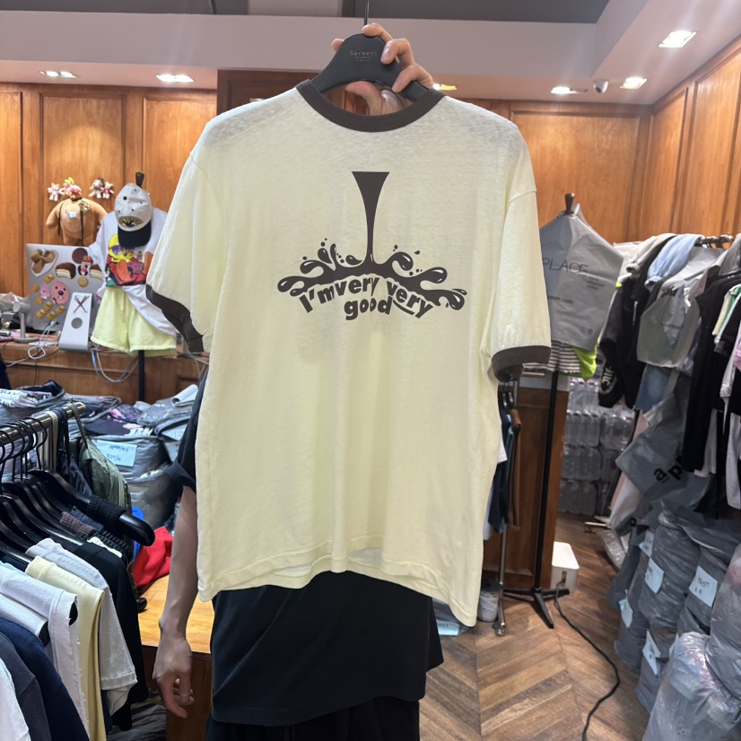 GARMENT-P韓國直郵㊣女裝新品熱賣人氣25春夏休閑時尚推薦T恤GARMENTT恤圖色2