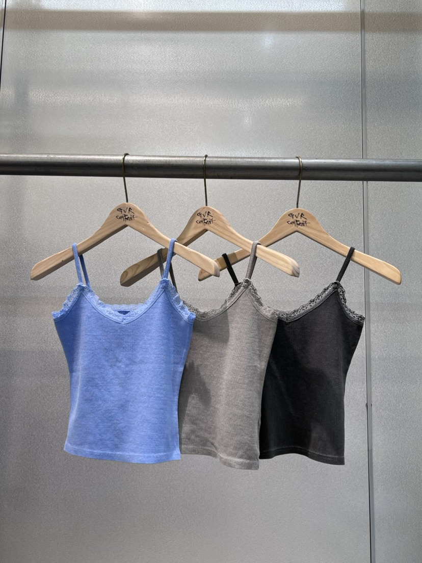VARY COON韓國㊣直郵東大門代購女裝新品休閑25春夏吊帶背心GVR-VARY COON吊帶/背心