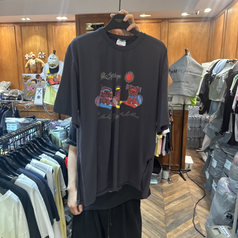 GARMENT-P直郵韓國代購㊣女裝新品時尚休閑推薦熱賣25春夏T恤GARMENTT恤圖色3