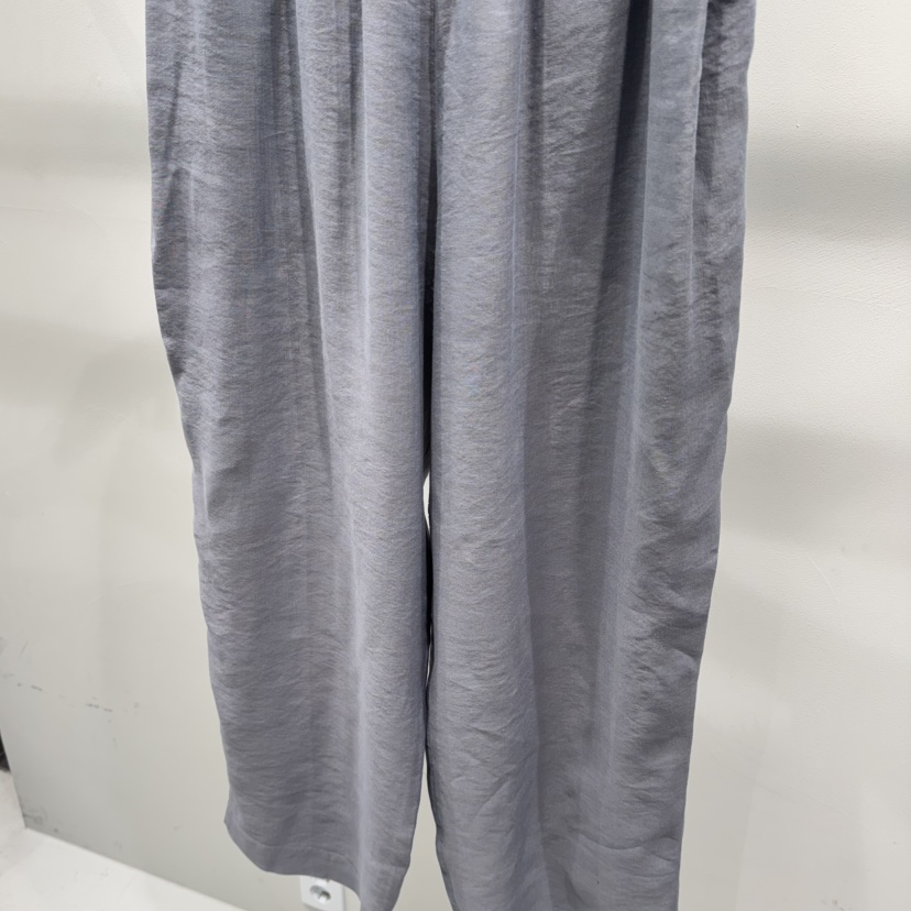 RIVER直郵韓國代購㊣女裝新品25春夏時尚熱賣推薦休閑褲亞麻WATER/RIVER休閑褲
