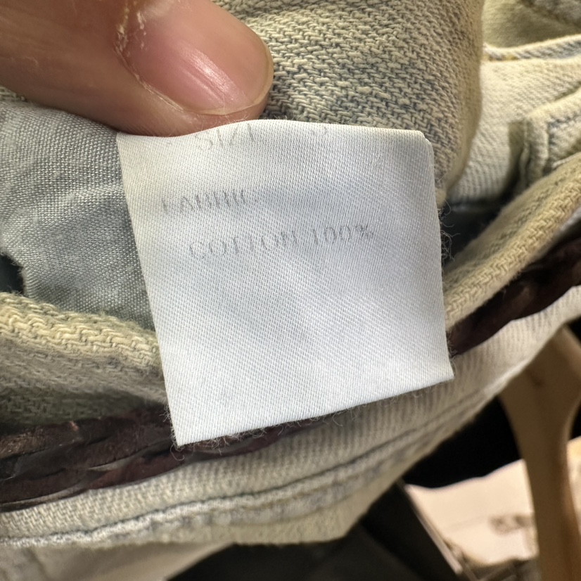 SANDALWOOD韓國㊣直郵東大門代購女裝新品時尚牛仔褲不含腰帶復古SANDALWOOD牛仔褲