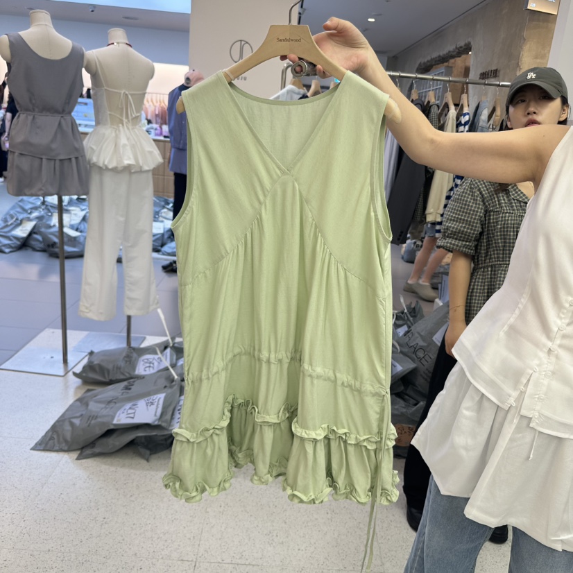 SANDALWOOD韓國㊣直郵東大門代購女裝新款25春夏推薦連衣裙SANDALWOOD連衣裙
