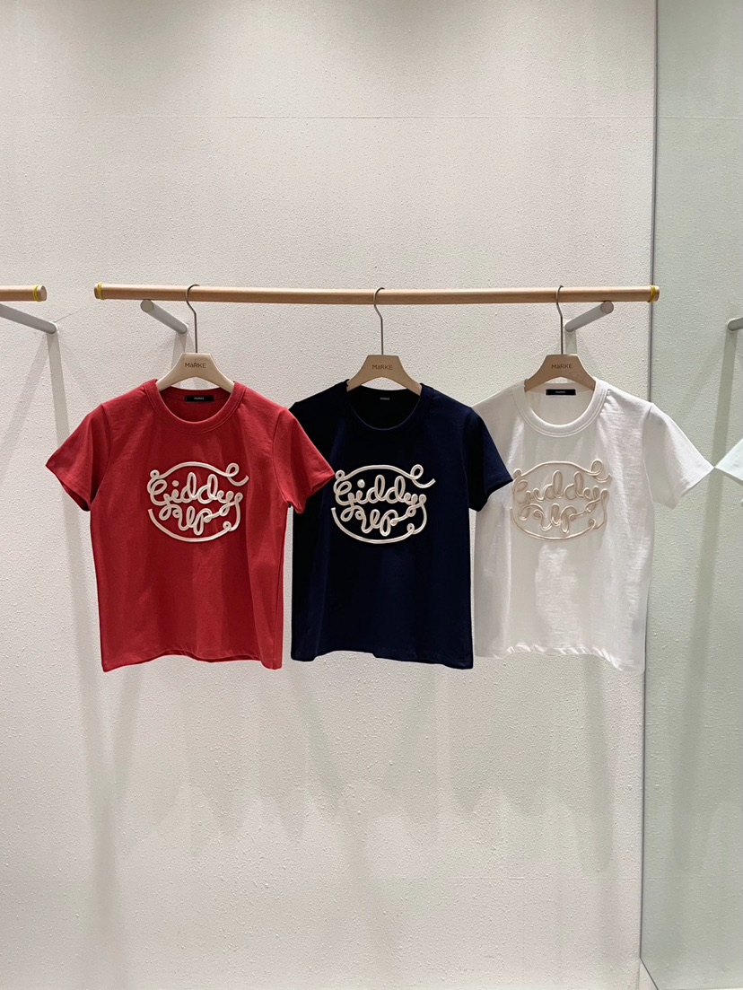 MARKE-P韓國㊣直郵東大門代購女裝新品25春夏人氣休閑熱賣T恤MARKE-PT恤