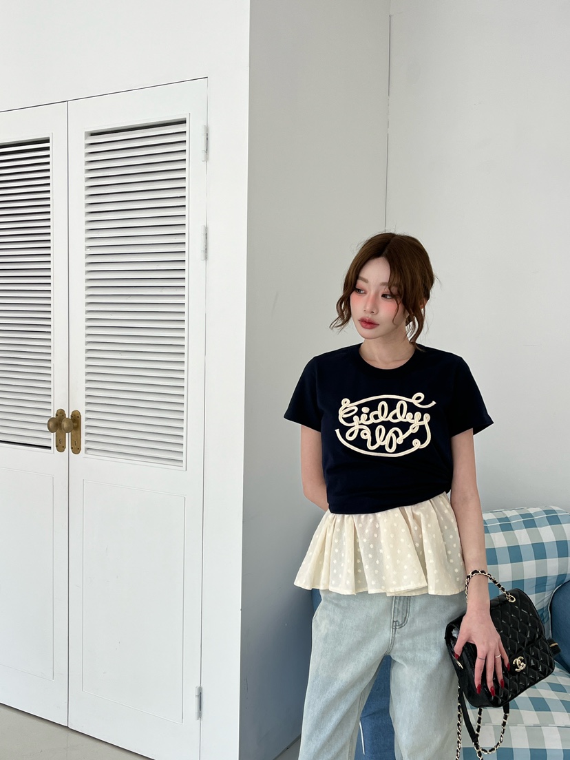 MARKE-P韓國㊣直郵東大門代購女裝新品25春夏人氣休閑熱賣T恤MARKE-PT恤