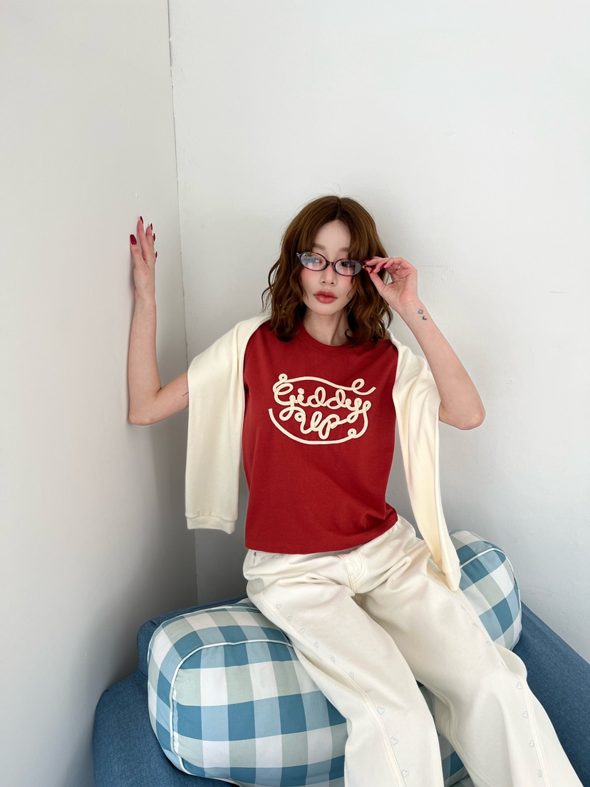 MARKE-P韓國㊣直郵東大門代購女裝新品25春夏人氣休閑熱賣T恤MARKE-PT恤