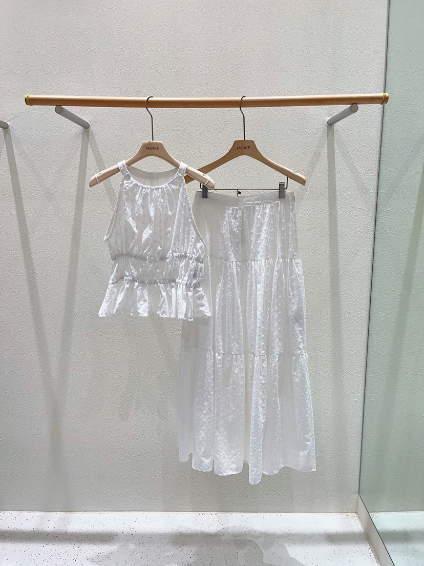 MARKE-P直郵韓國代購㊣女裝新品25春夏時尚推薦熱賣長裙綁帶MARKE-P長裙