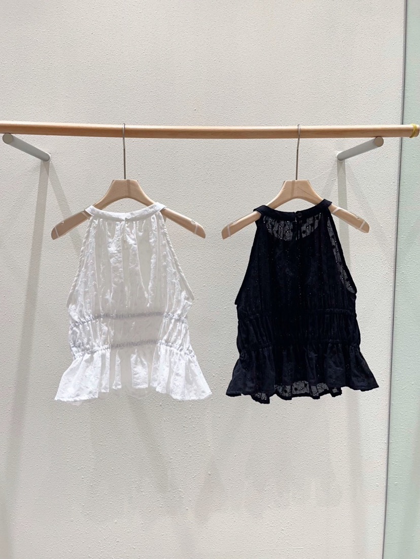 MARKE-P韓國直郵㊣東大門實拍女裝新品25春夏吊帶背心刺繡MARKE-P吊帶/背心
