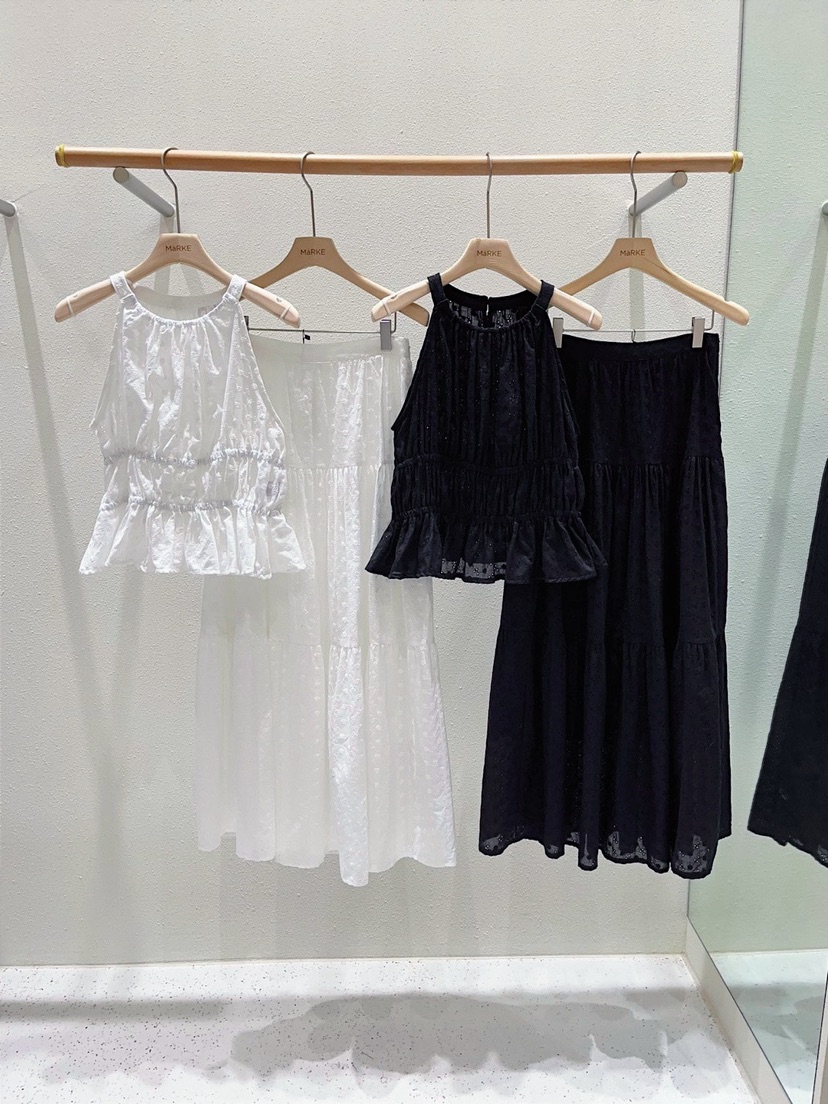 MARKE-P韓國直郵㊣東大門實拍女裝新品25春夏吊帶背心刺繡MARKE-P吊帶/背心