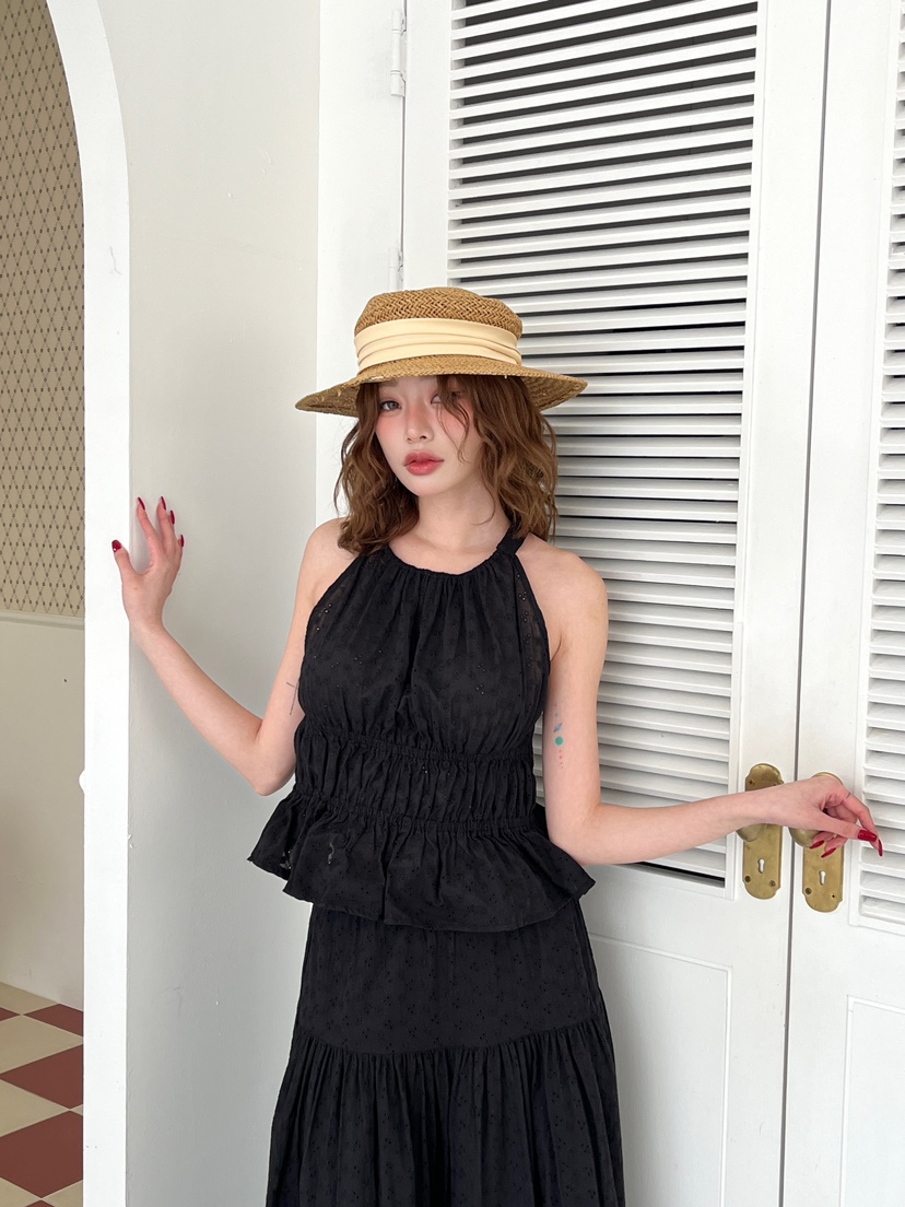 MARKE-P韓國直郵㊣東大門實拍女裝新品25春夏吊帶背心刺繡MARKE-P吊帶/背心