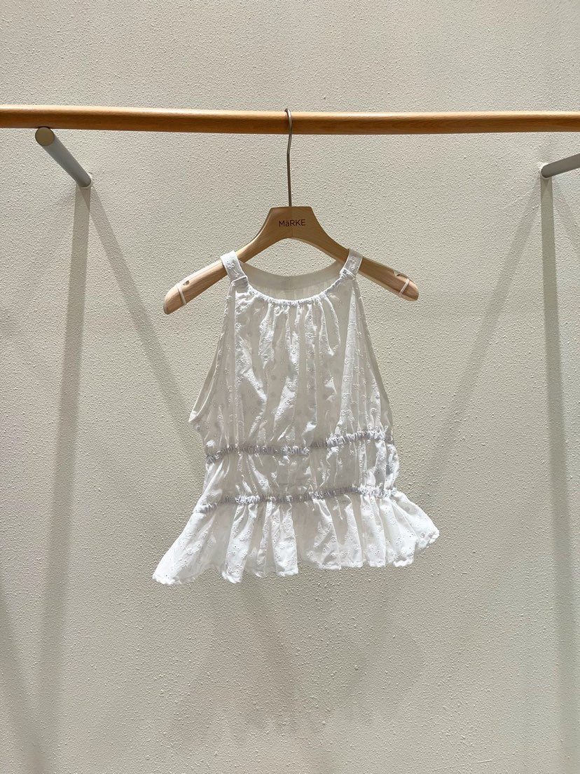 MARKE-P韓國直郵㊣東大門實拍女裝新品25春夏吊帶背心刺繡MARKE-P吊帶/背心