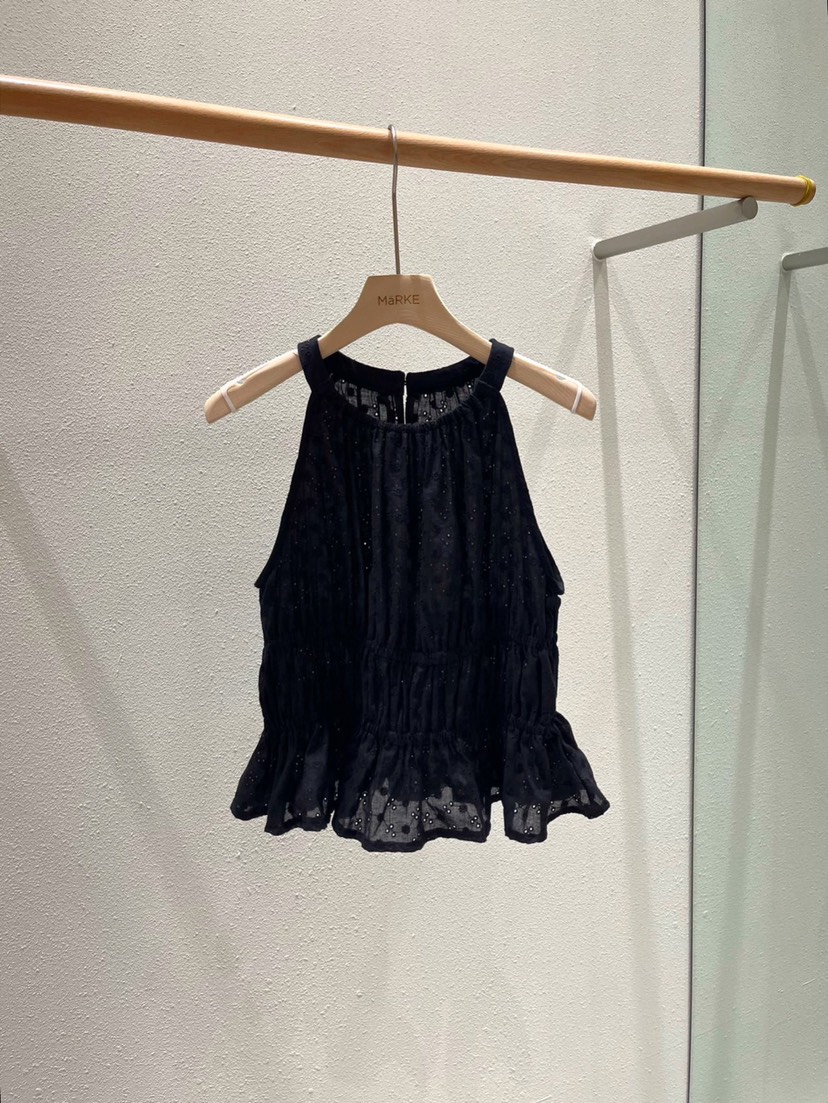 MARKE-P韓國直郵㊣東大門實拍女裝新品25春夏吊帶背心刺繡MARKE-P吊帶/背心圖色2