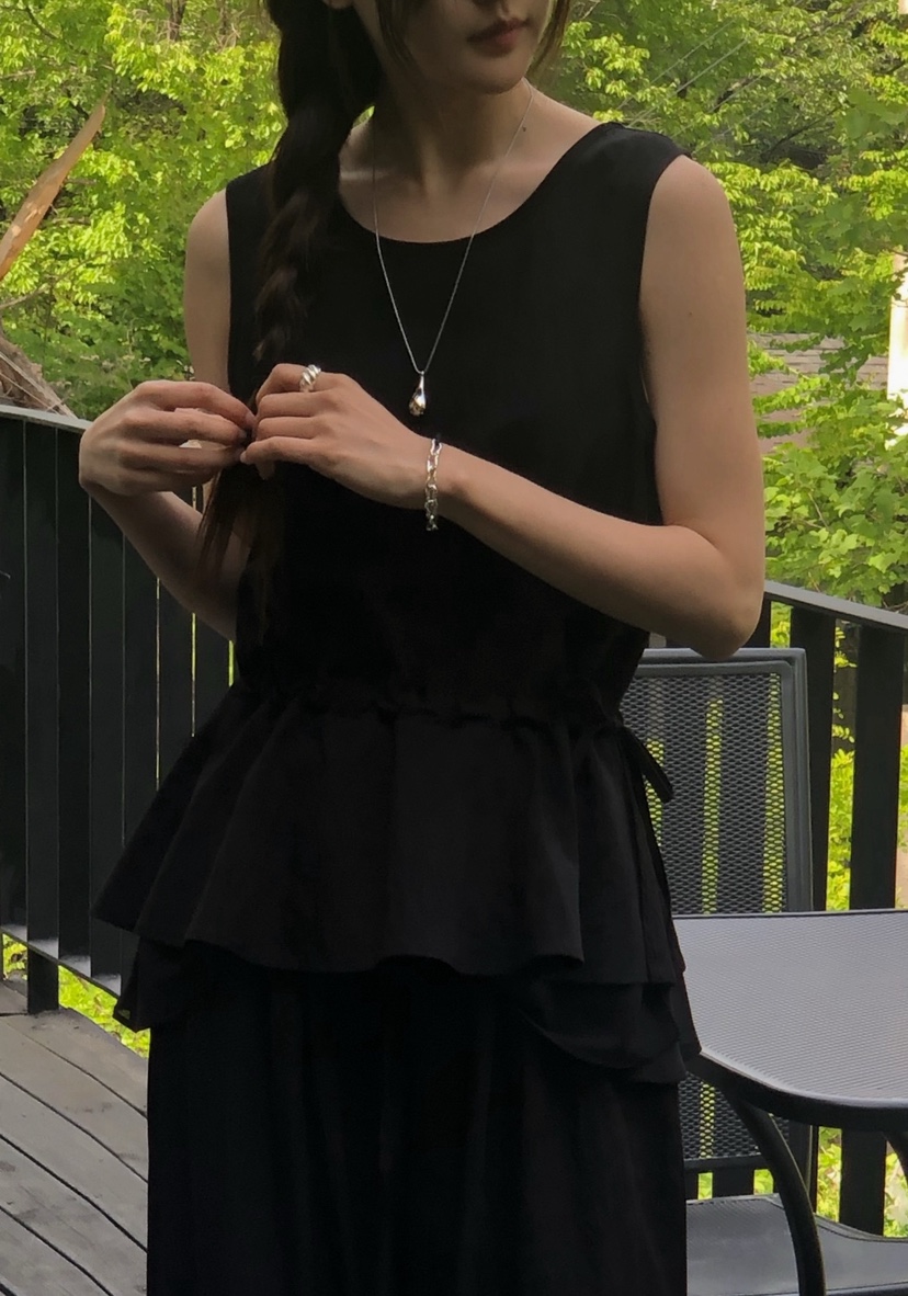 ONDO-P直郵韓國代購㊣女裝新款熱賣推薦人氣休閑25春夏吊帶背心ONDO-P吊帶/背心圖色2