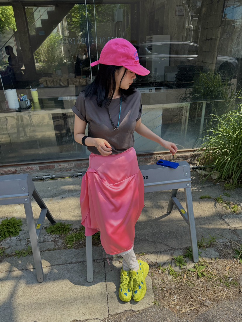 FRANC—L韓國㊣直郵東大門代購女裝新品推薦25春夏半身裙中短裙FRANC半身裙/中短裙