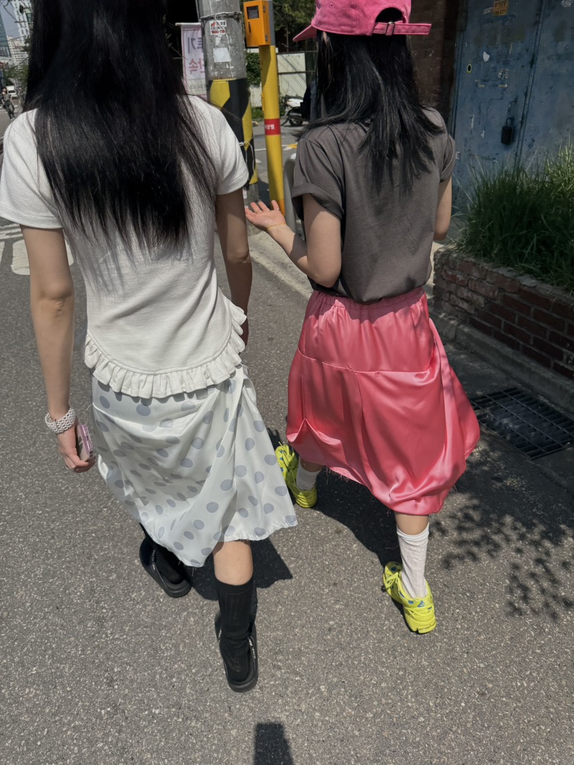 FRANC—L韓國㊣直郵東大門代購女裝新品推薦25春夏半身裙中短裙FRANC半身裙/中短裙