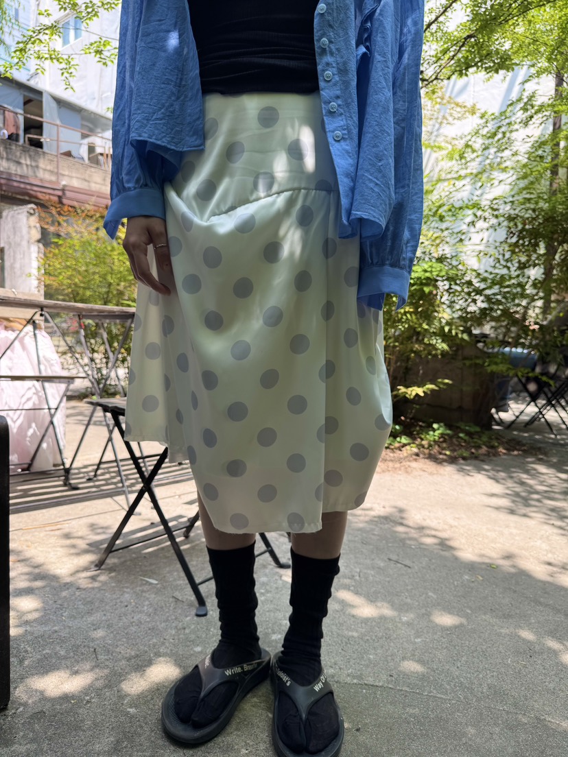 FRANC—L韓國㊣直郵東大門代購女裝新品推薦25春夏半身裙中短裙FRANC半身裙/中短裙