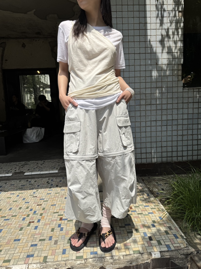 FRANC—L韓國直郵㊣東大門實拍女裝新品時尚推薦休閑休閑褲FRANC休閑褲